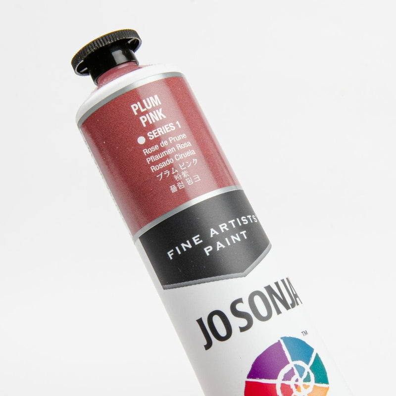 Sienna Jo Sonja Acrylic Colour Paint Series 1 75mL Plum Pink Acrylic Paints