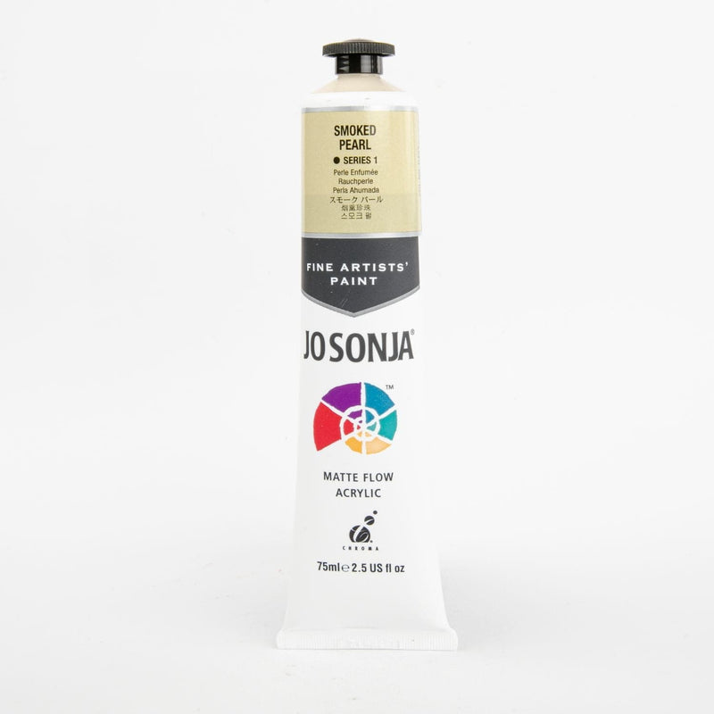 Tan Jo Sonja Acrylic Colour Paint Series 1 75mL Smoked Pearl Acrylic Paints