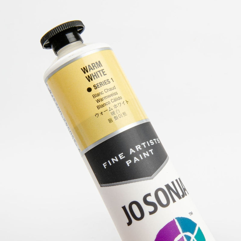 Pale Goldenrod Jo Sonja Acrylic Colour Paint Series 1 75mL Warm White Acrylic Paints