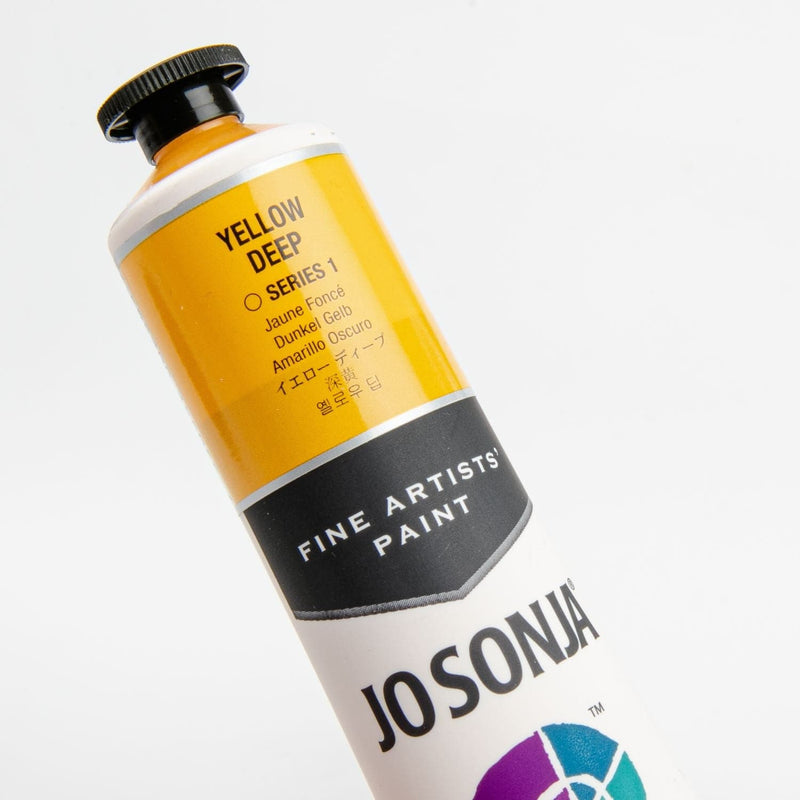 Jo Sonja Acrylic Colour Paint Series 1 75mL Yellow Deep