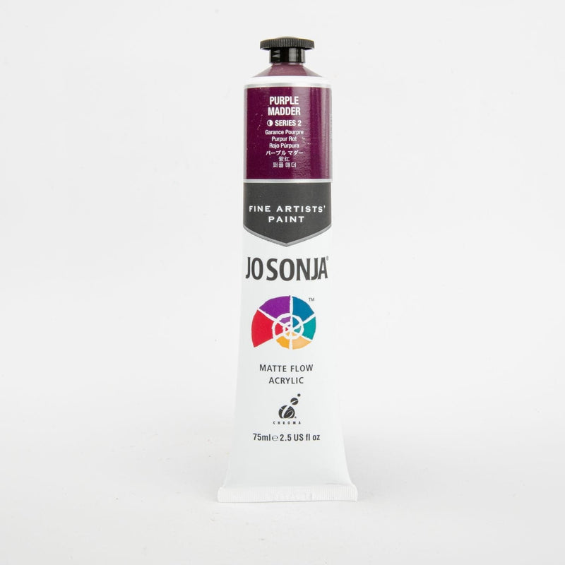 Dark Slate Gray Jo Sonja Acrylic Colour Paint Series 2   75mL Purple Madder Acrylic Paints