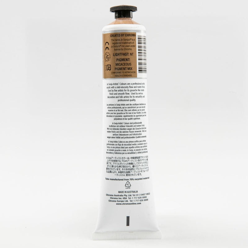 Gray Jo Sonja Acrylic Colour Paint Series 2   75mL Rich Gold Acrylic Paints