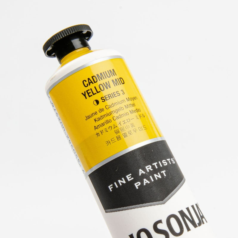 Goldenrod Jo Sonja Acrylic Colour Paint Series 3   75mL Cadmium Yellow Mid Acrylic Paints