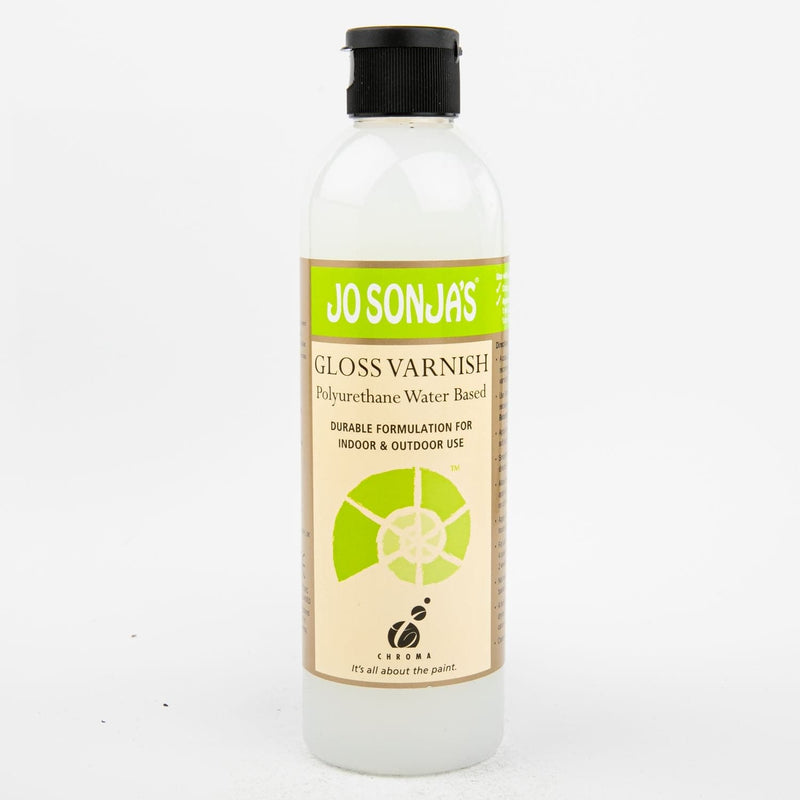 White Smoke Jo Sonja Polyurethane Varnish Gloss 250mL Acrylic Paints