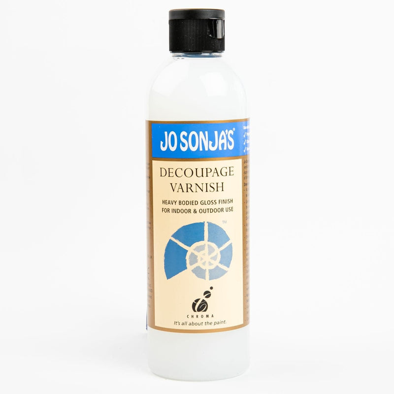 Bisque Jo Sonja Decoupage Gloss Varnish 250mL Acrylic Paints