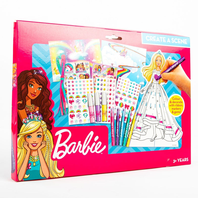White Smoke Barbie Create Your Own Scene Kids Craft Kits
