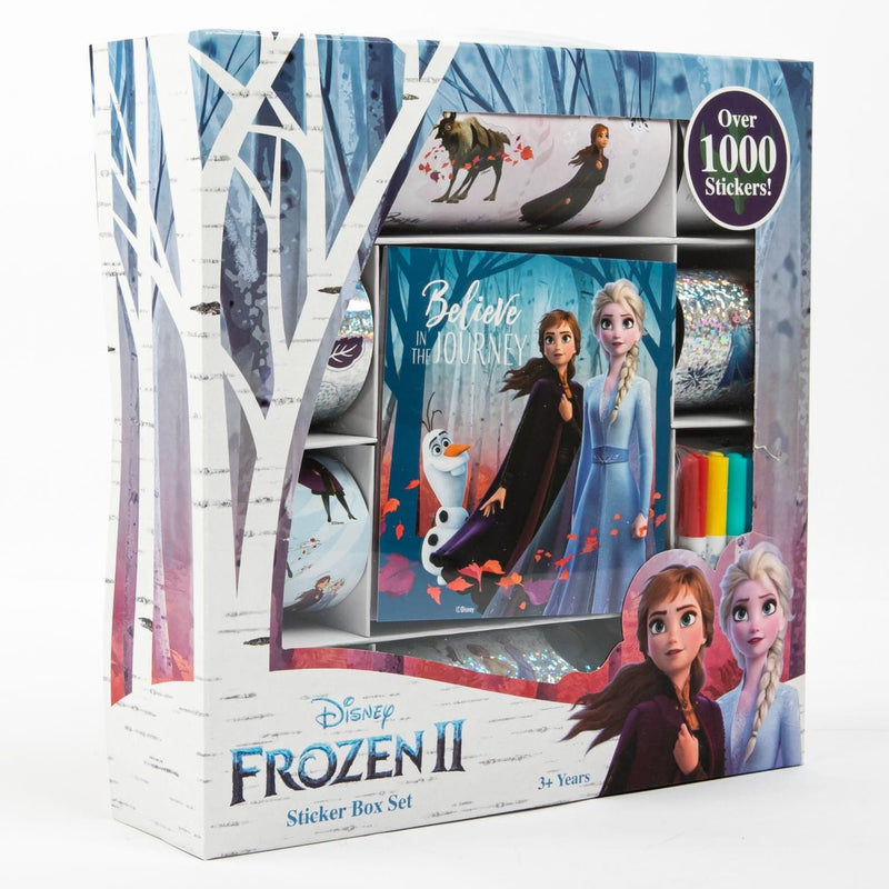 White Smoke Frozen 2 Sticker Box Set Contains 1000 stickers Kids Craft Kits