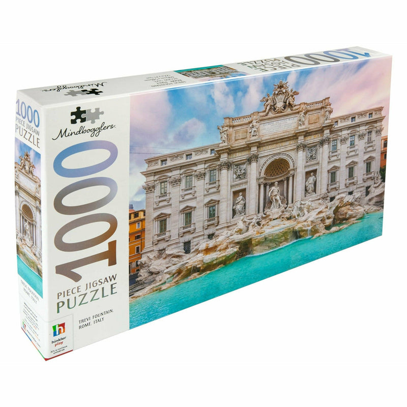 Mindbogglers 1000pc Jigsaw Puzzle: Trevi Fountain, Italy