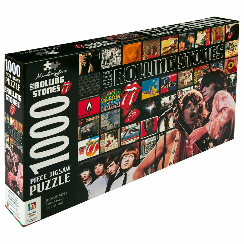 Tan Mindbogglers The Rolling Stones 1000pc Jigsaw Puzzle Puzzles