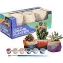Slate Blue Art Star Paint Your Own Ceramic Planters Kit Kids Craft Kits
