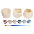 Bisque Art Star Paint Your Own Ceramic Planters Kit Kids Craft Kits