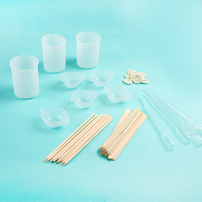 Wheat Lets Resin Silicone Measuring Cup Set Resin Accessories