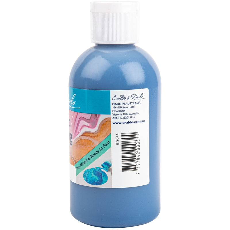 Dark Cyan Eraldo Di Paolo Pouring Paint Infinity 250ml Acrylic Paints