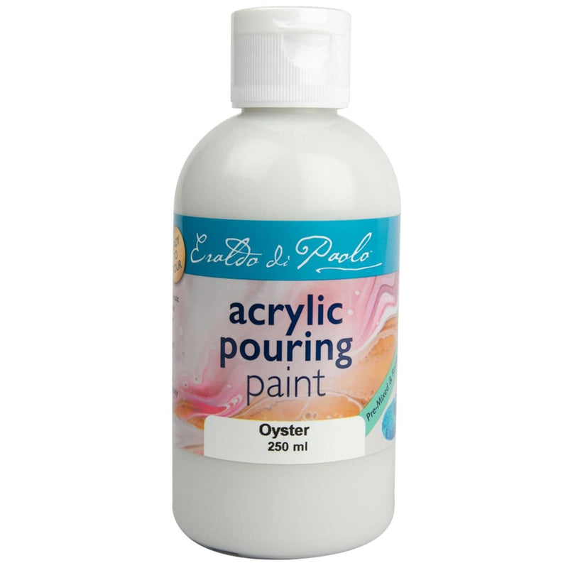 Gray Eraldo Di Paolo Pouring Paint Oyster 250ml Acrylic Paints