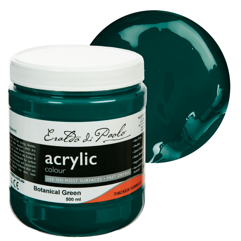 Eraldo Di Paolo Acrylic Paint Botanical Green 500ml