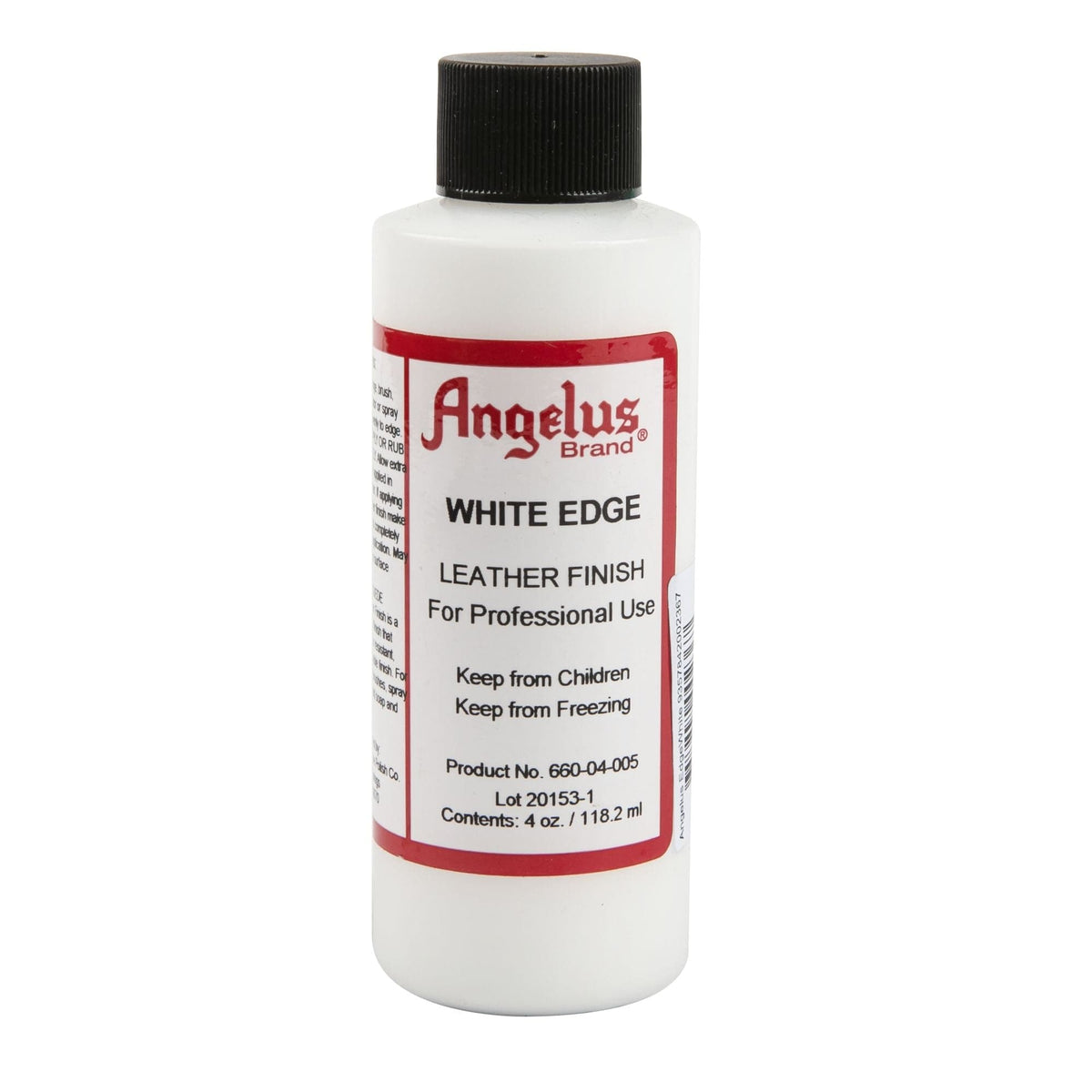 Antique White Angelus White Edge Leather Finish 118.2mL Leather Care