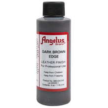 Gray Angelus Edge Finish Dark Brown #660 118Ml Leather Care