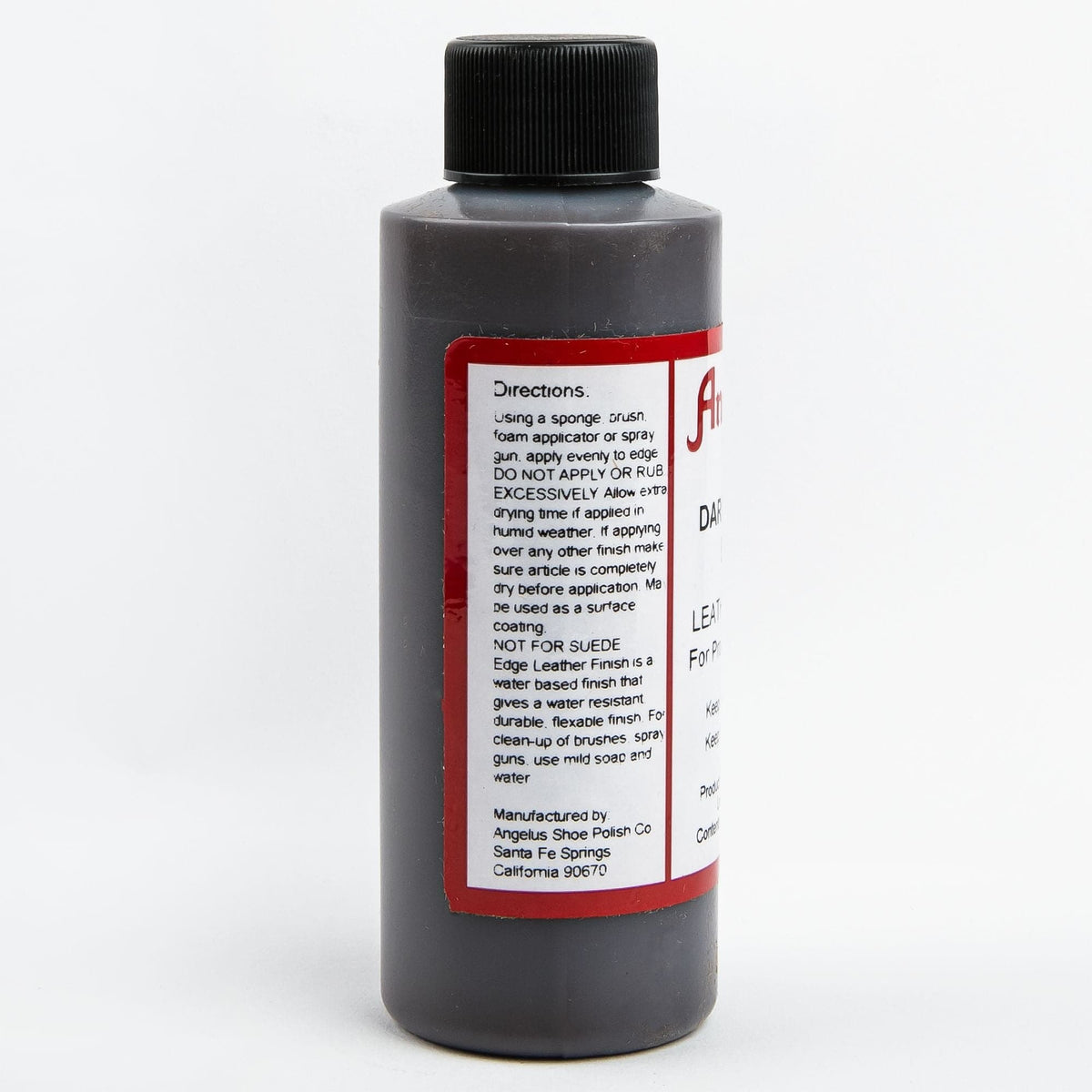 Dark Red Angelus Edge Finish Dark Brown #660 118Ml Leather Care