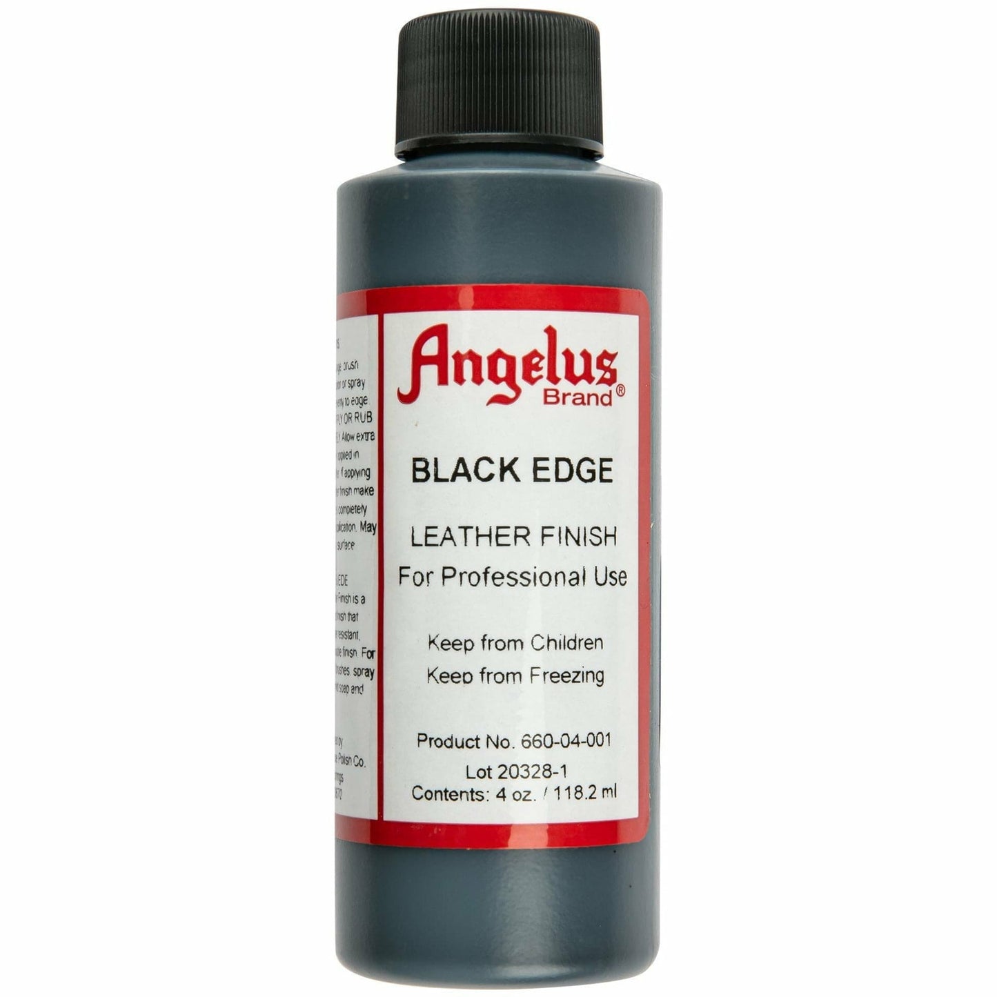Beige Angelus Edge Finish Black #660 118Ml Leather Care
