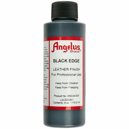 Beige Angelus Edge Finish Black #660 118Ml Leather Care