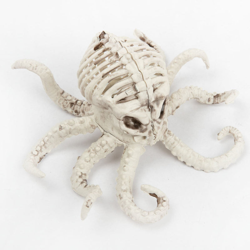 Gray Art Star Halloween Skeleton Octopus Halloween
