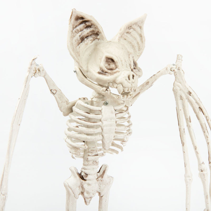 Gray Art Star Halloween Bat Skeleton with Movable Wings Halloween