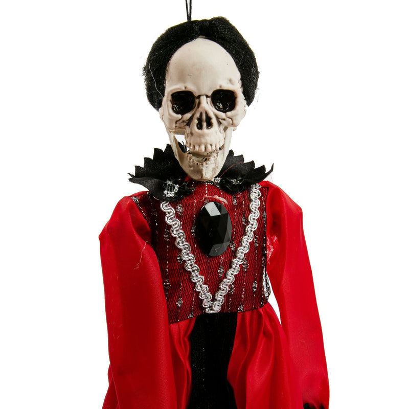 Dark Red Halloween Hanging Skeleton Vampire-Female 40cm Halloween