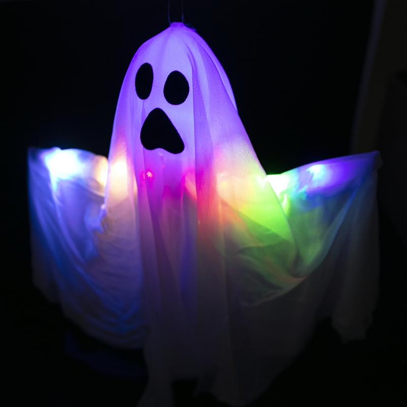 Plum Halloween Light Up White Ghost 54cm Halloween