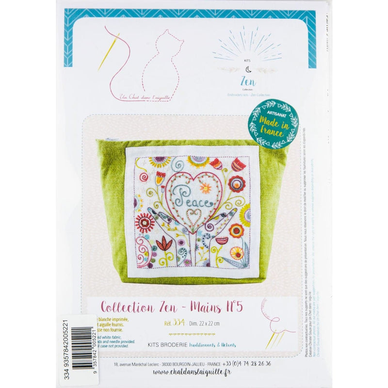 Zen Collection No. 5 Hands Embroidery Kit