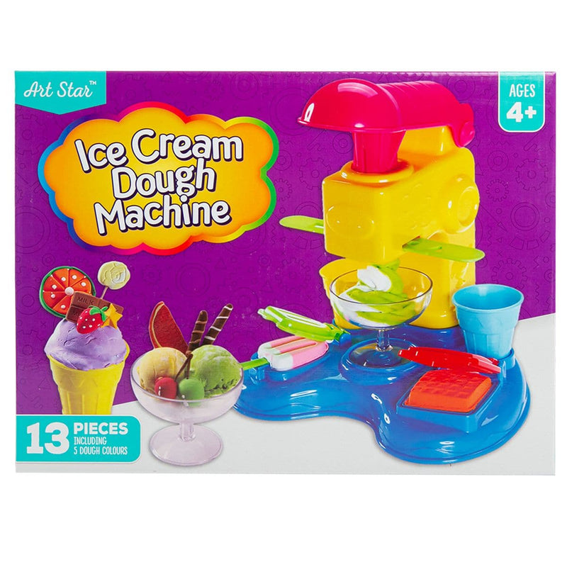 Dark Magenta Art Star Ice Cream Machine Dough Set - Limit 1 Per Customer Kids Craft Kits