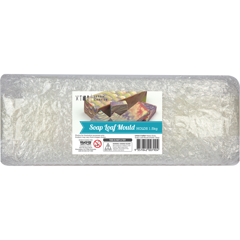 Gray Urban Crafter Heavy Duty Soap Loaf Mould (Holds 1.5kg) Soap Moulds