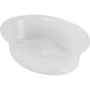 Light Gray Urban Crafter Cavity Soap Oval 3pc Soap Moulds