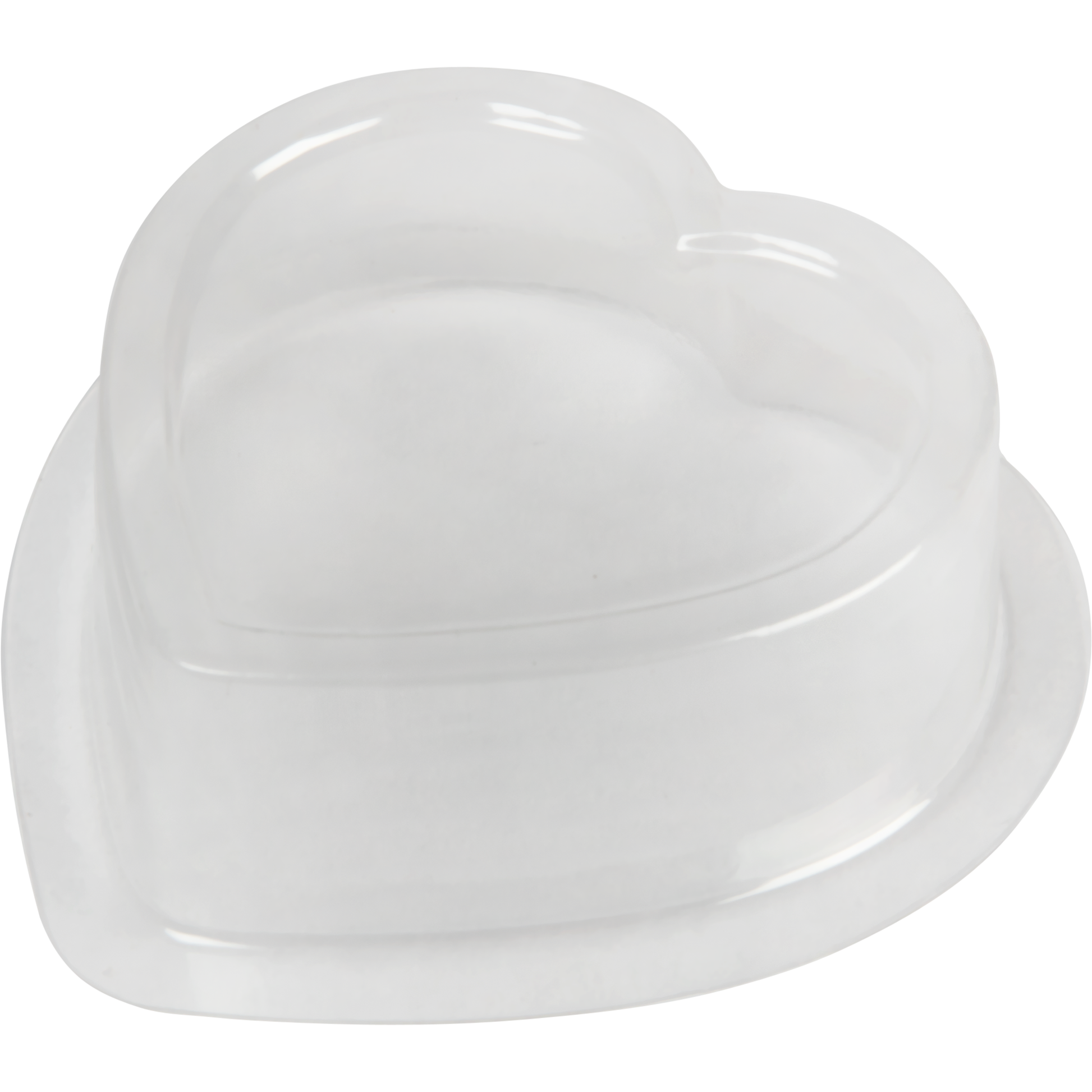 Light Gray Urban Crafter Cavity Soap Mould Heart 3pc Soap Moulds