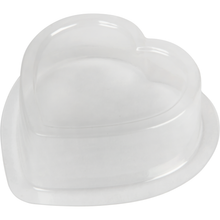 Light Gray Urban Crafter Cavity Soap Mould Heart 3pc Soap Moulds