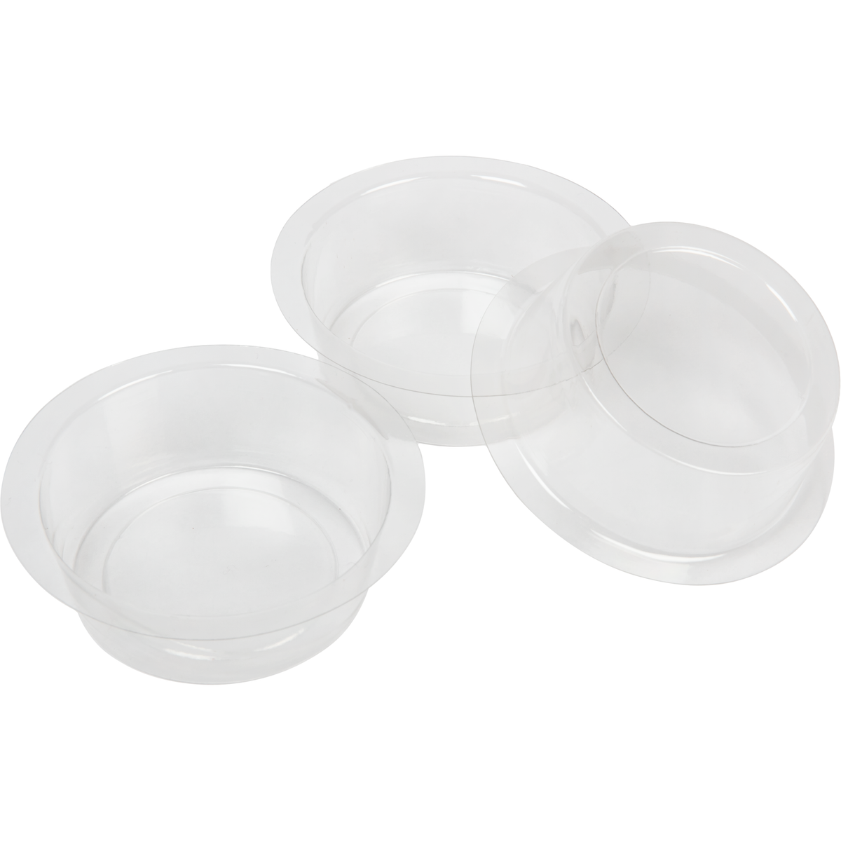 Lavender Urban Crafter Cavity Soap Mould Round 3pc Soap Moulds