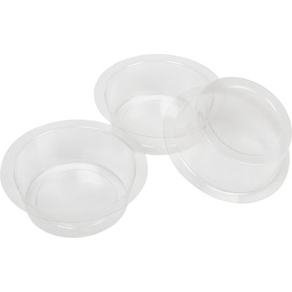 Lavender Urban Crafter Cavity Soap Mould Round 3pc Soap Moulds