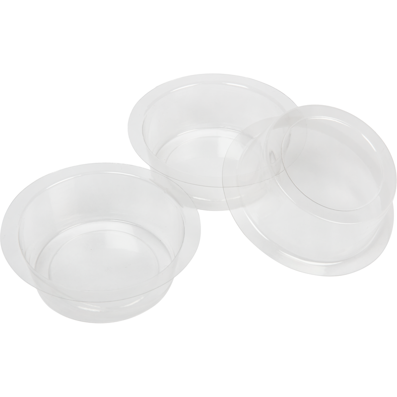 Lavender Urban Crafter Cavity Soap Mould Round 3pc Soap Moulds