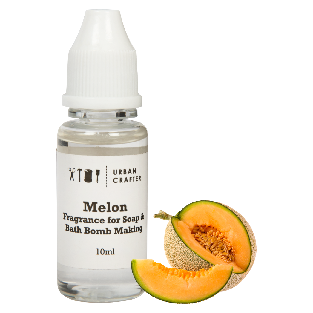 Light Gray Urban Crafter Soap and Bath Bomb Making Fragrance 10ml Melon Soap Scents