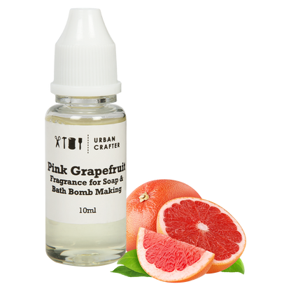 Light Gray Urban Crafter Soap and Bath Bomb Making Fragrance 10ml Pink Grapefruit Soap Scents