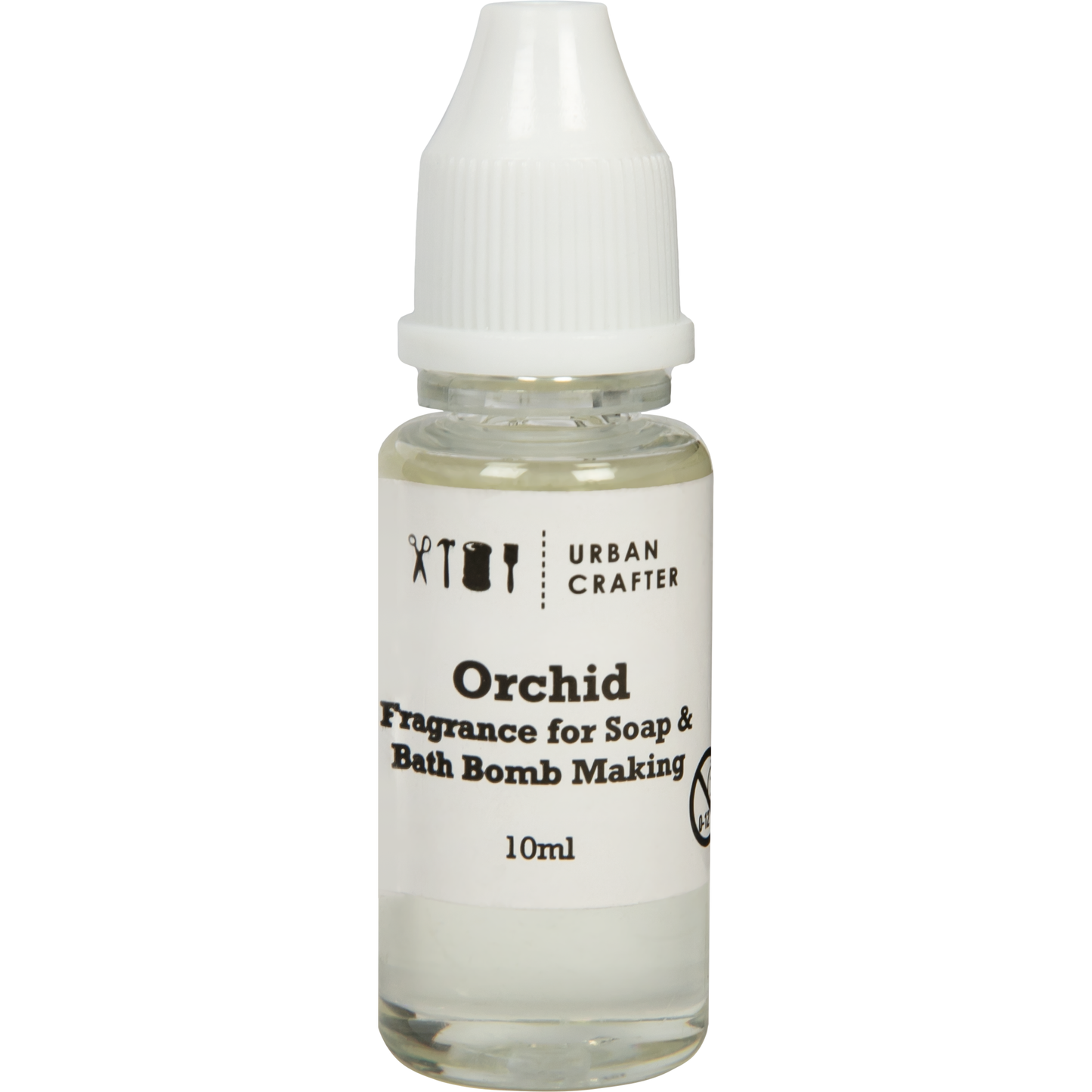 Light Gray Urban Crafter Soap and Bath Bomb Making Fragrance 10ml Orchid Soap Scents