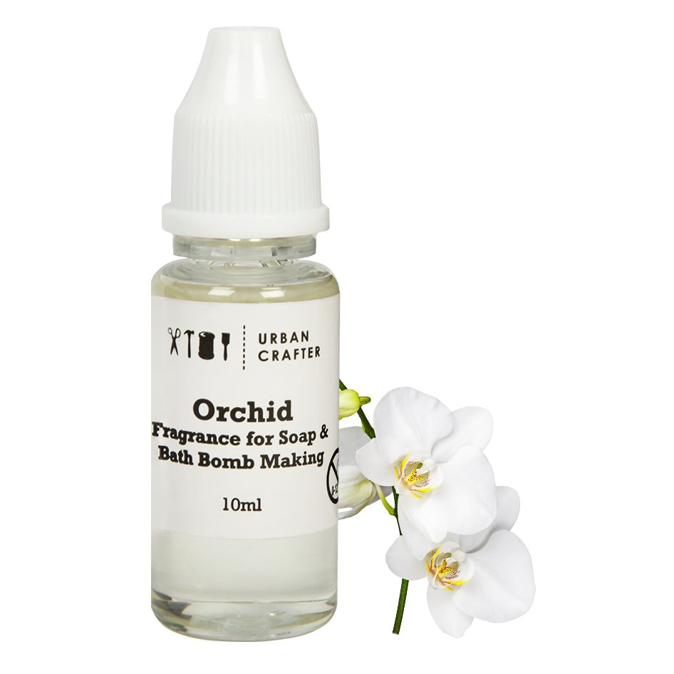 Light Gray Urban Crafter Soap and Bath Bomb Making Fragrance 10ml Orchid Soap Scents