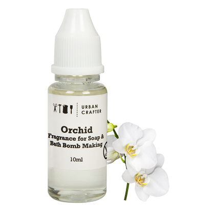 Light Gray Urban Crafter Soap and Bath Bomb Making Fragrance 10ml Orchid Soap Scents