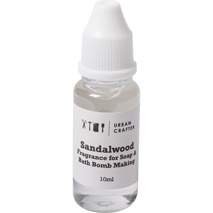 Light Gray Urban Crafter Soap and Bath Bomb Making Fragrance 10ml Sandalwood Soap Scents