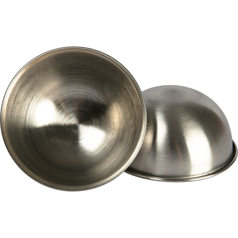 Dark Olive Green Urban Crafter Stainless Steel Bath Bomb Moulds 65mm diameter (Makes 1) Soap Moulds