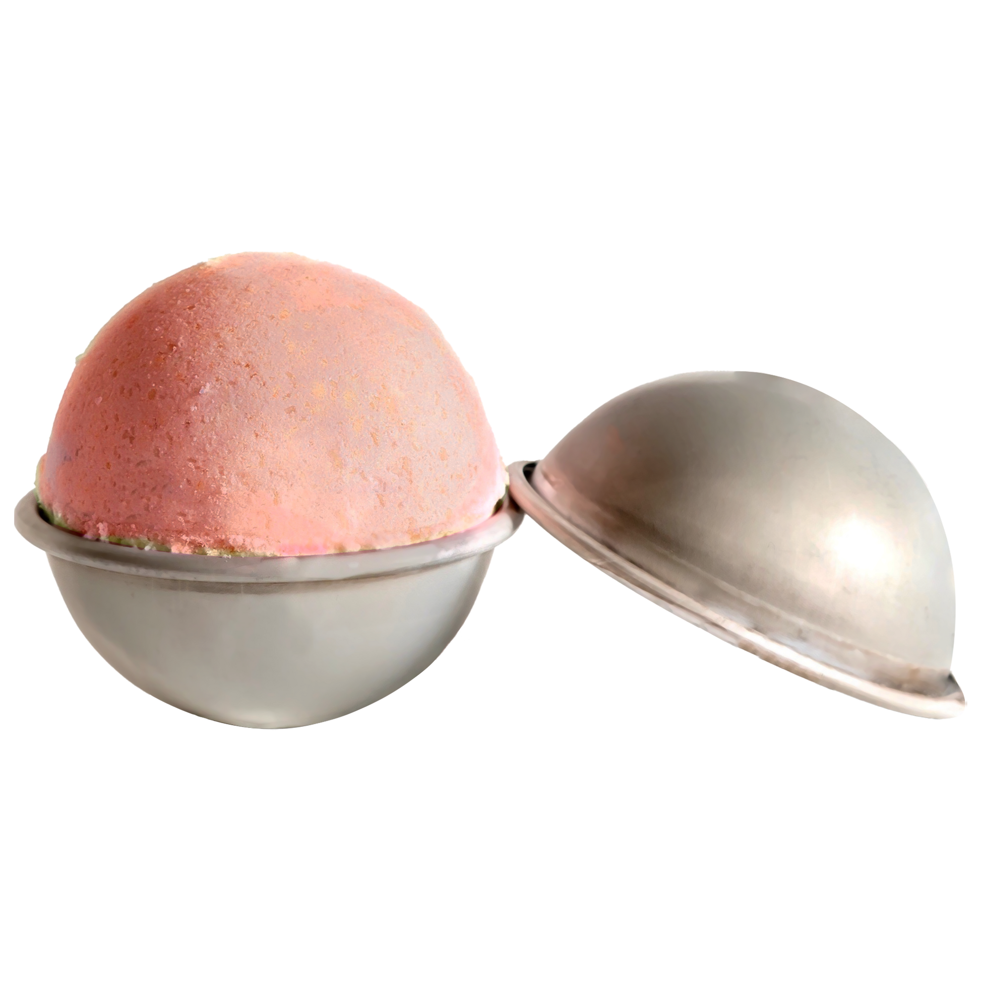 Rosy Brown Urban Crafter Stainless Steel Bath Bomb Moulds 75mm diameter (Makes 1) Soap Moulds