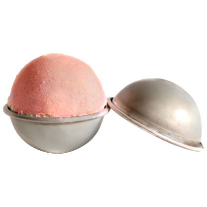 Rosy Brown Urban Crafter Stainless Steel Bath Bomb Moulds 75mm diameter (Makes 1) Soap Moulds