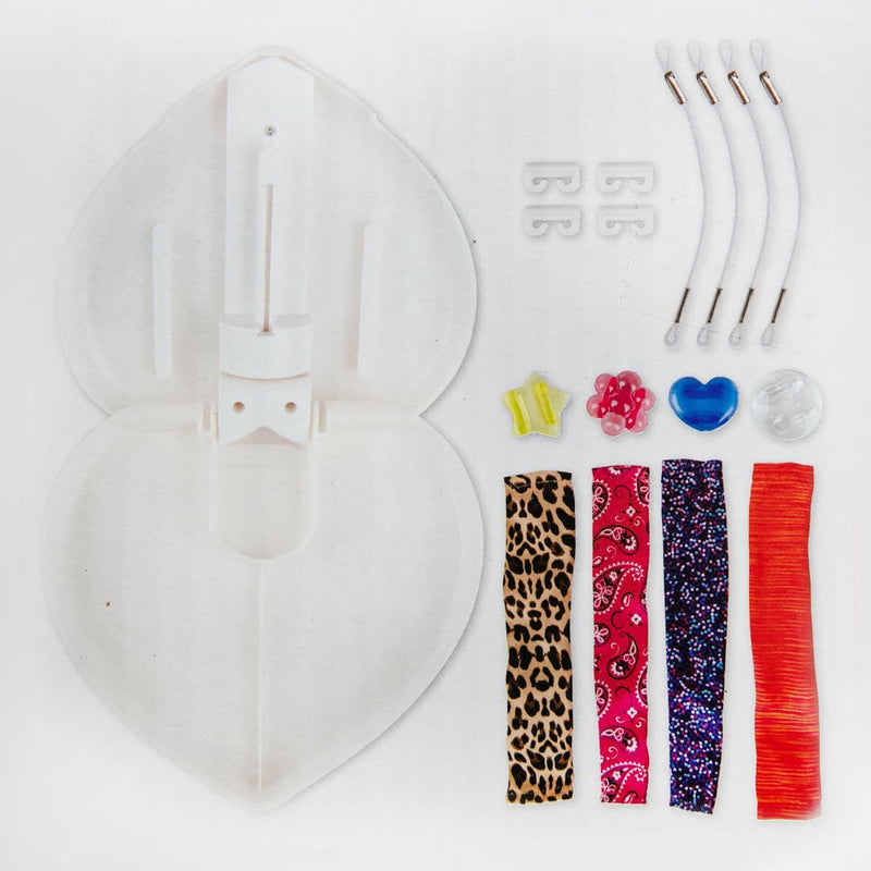 Light Gray Art Star Scrunchie Maker Kit Kids Craft Kits