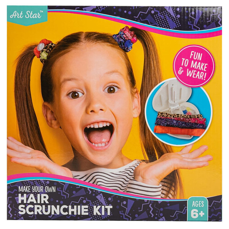 Goldenrod Art Star Scrunchie Maker Kit Kids Craft Kits