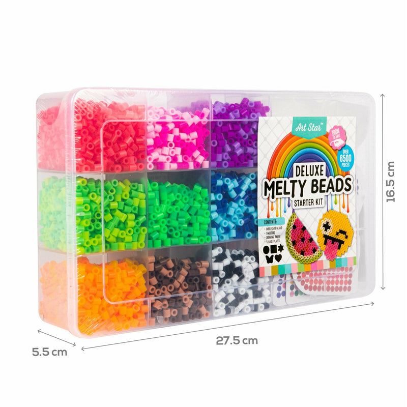 Sea Green Art Star Deluxe Melty Bead Starter Kit Over 6500 pieces Kids Craft Kits