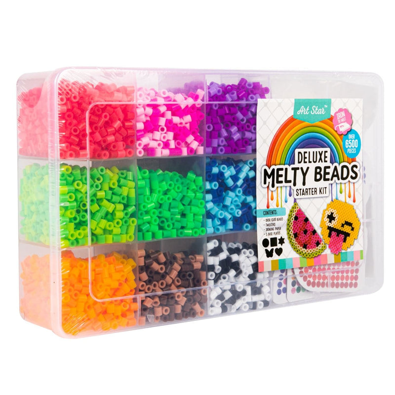 Sea Green Art Star Deluxe Melty Bead Starter Kit Over 6500 pieces Kids Craft Kits